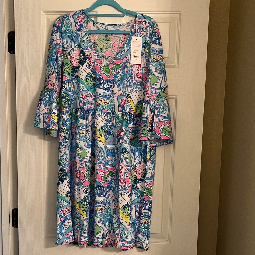 Lilly Pulitzer Multicolor Patterned Dress